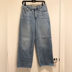 Madewell Oerfect Vintage Wide Leg Jean